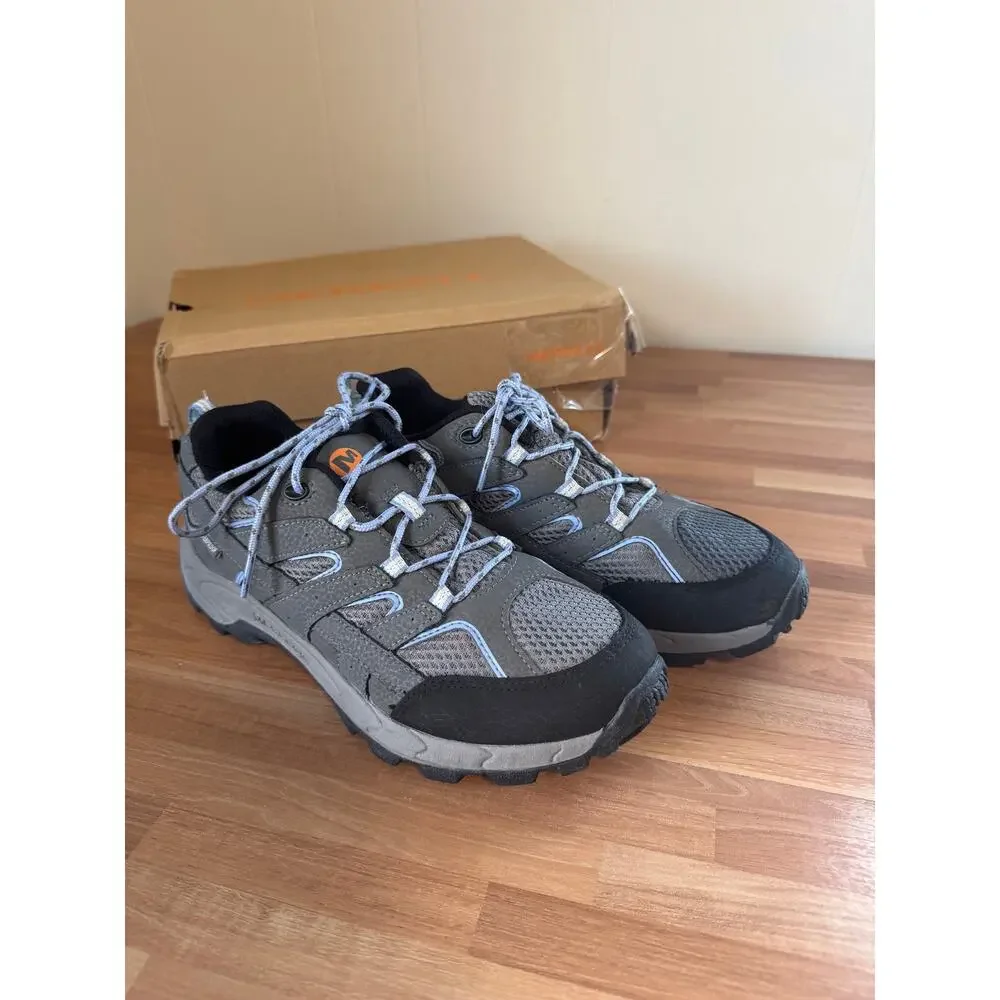 Merrell Kids' Moab 2 Low Lace Waterproof Hiking Shoes (Size US 5.5Y)